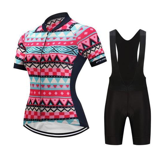 NMshop Women's Cycling Jersey & Shorts Set – view 4