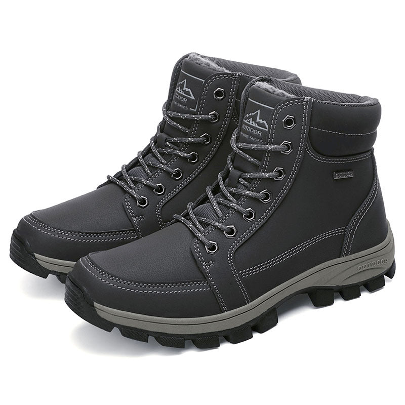 NMshop Men's Warm Winter Hiking Boots – view 2