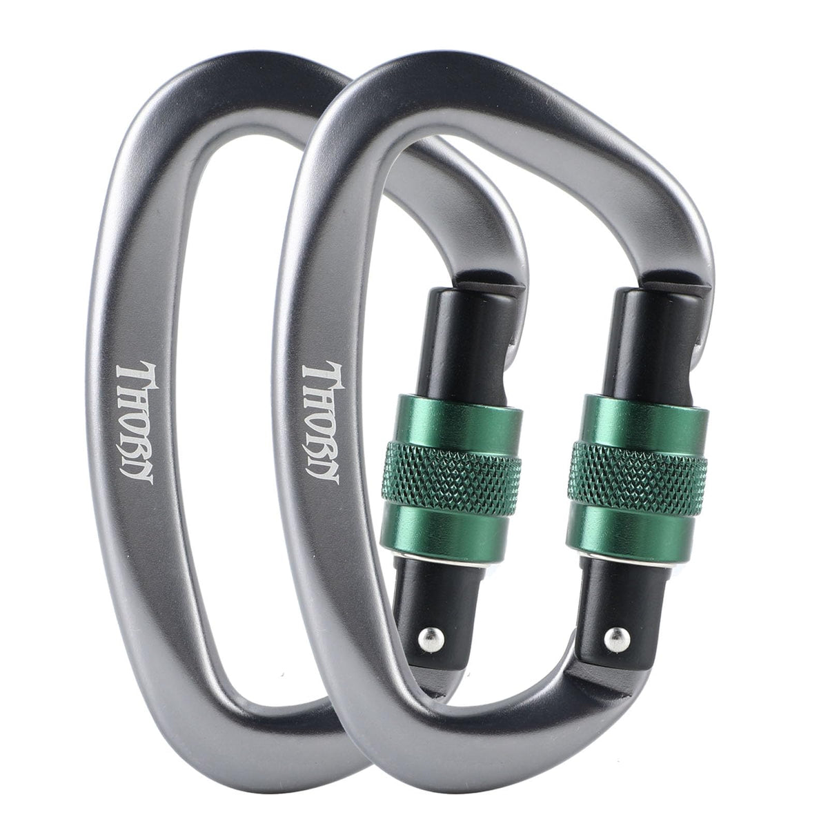NMshop Thorn 25kN Screw-Gate Climbing Carabiners
