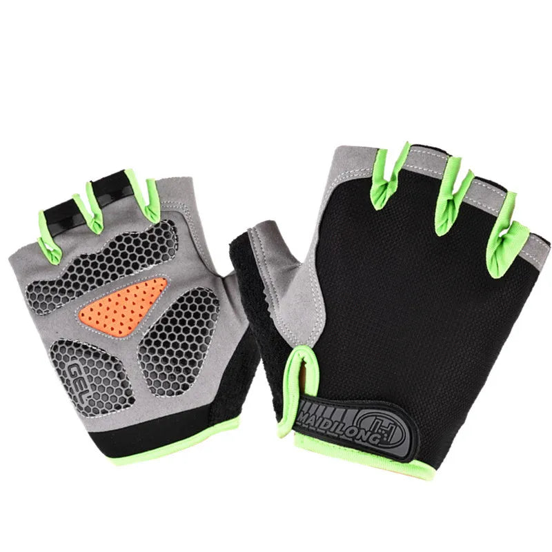 NMshop Half-Finger Padded Cycling Gloves