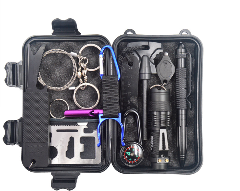 NMshop Outdoor Survival Kit in Hard Case – view 2