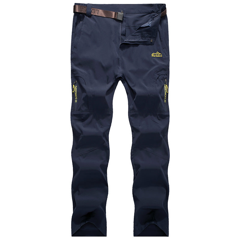 NMshop men's water-repellent quick-dry hiking pants – view 3