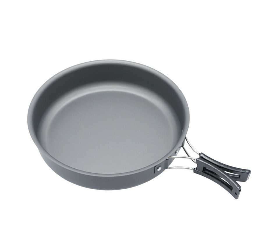 Sartén de camping de aluminio anodizado duro