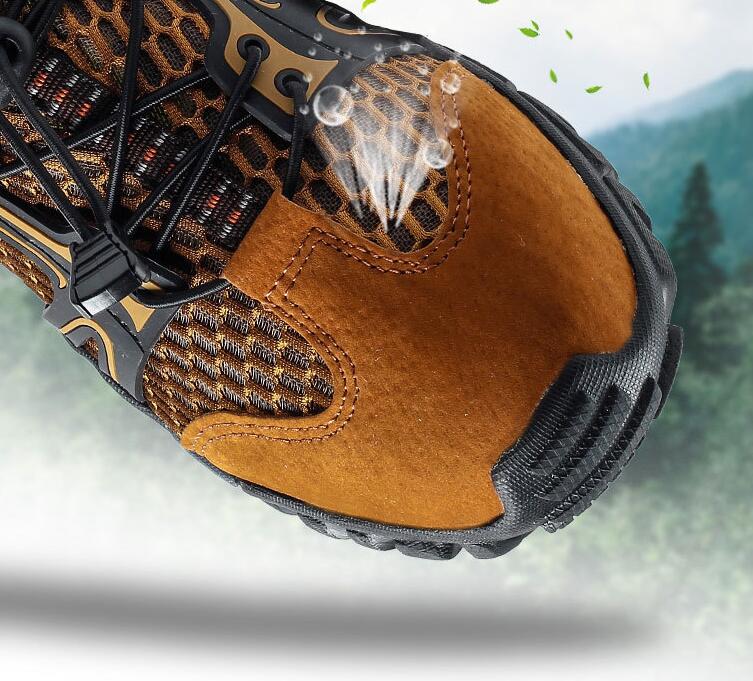 NMshop river trekking shoes with breathable mesh and non-slip rubber sole – view 2