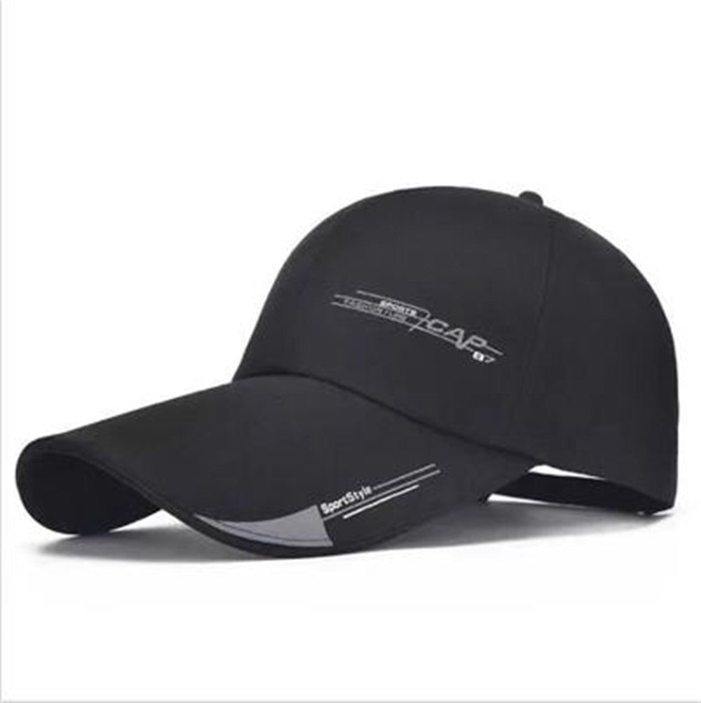 NMshop Long-Brim Cotton Baseball Cap – view 2