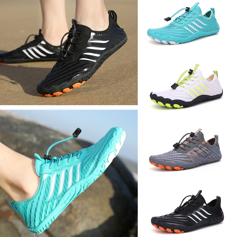 Zapatillas barefoot para agua y montaña – Cordón rápido, unisex
