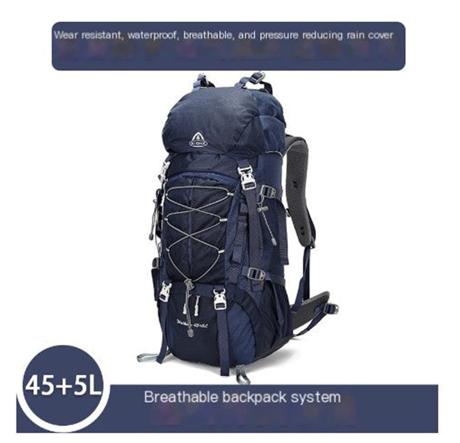Mochila de trekking 50 L – Espalda transpirable