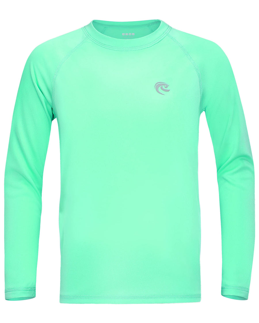 Camiseta solar UPF 50+ de manga larga para niño – Secado rápido