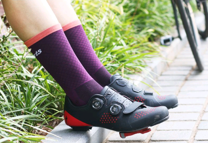 Calcetines de ciclismo transpirables para hombre